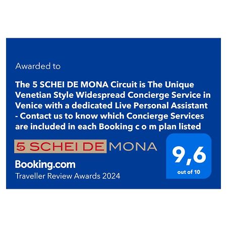 5 Schei De Mona Best Holiday Apartment With Gym In Venice Cannaregio Veneza Exterior foto